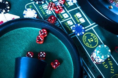 Live Sic Bo dealer table with three dice and betting layout